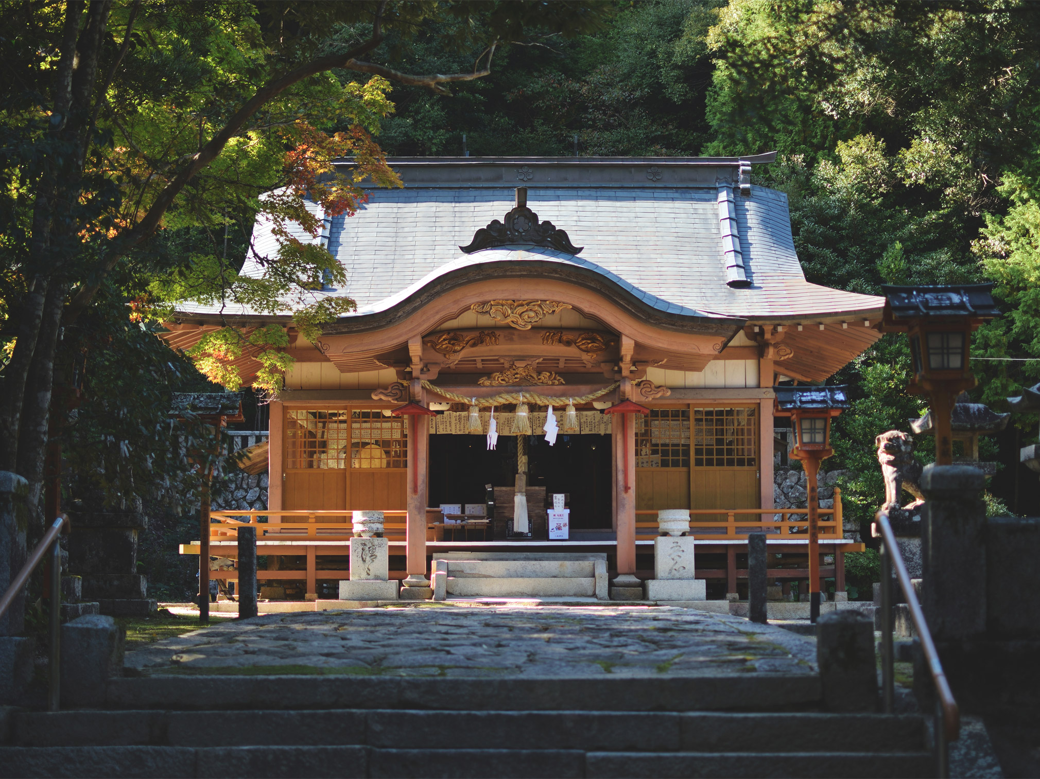 三坂神社 拝殿